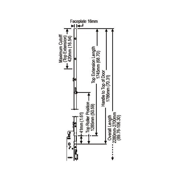 Strybuc Manual Top Roller Ext 850-8778495 - main